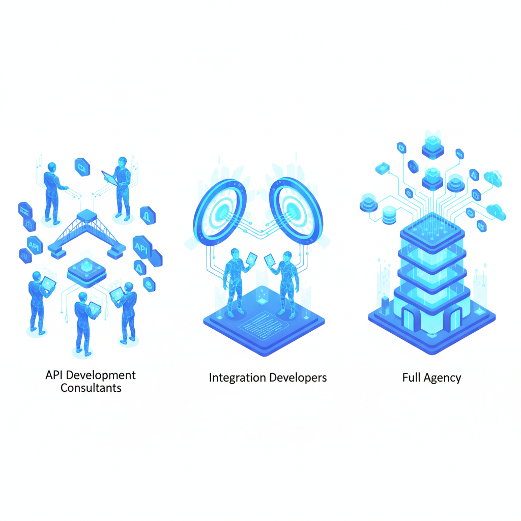 API Development Consultants vs Integration Developers vs a Full Agency: How to Choose